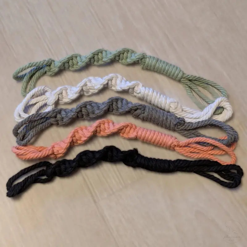 Handgemachte geflochtene Schlüsselanhänger in bunten Farben für fensterliege 10-20-30cm