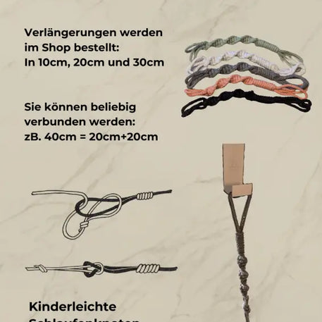 Fensterliege 10-20-30cm Verlängerungen in Erdtönen: Salbei, Weiss, Grau, Koralle, Schwarz