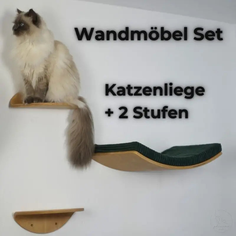 Wandmöbel-Set für Katzen.